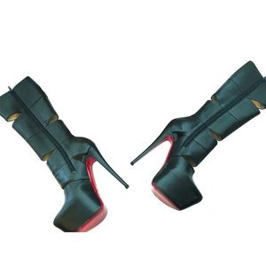 ARCHIVE - Christian Louboutin Bandita Knee-Highs